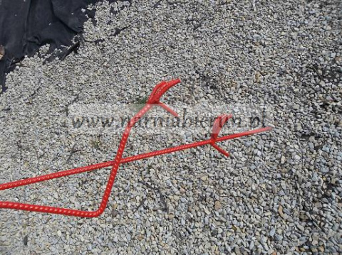 Bocian z rozłożonymi skrzydłami plastikowy figurka ogrodowa duża kleko Bocian z rozłożonymi skrzydłami plastikowy figurka ogrodowa duża kleko