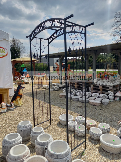Pergola ogrodowa 215 cm metalowa róże łuk solidna pnącza kwiaty ogród Pergola ogrodowa 215 cm metalowa róże łuk solidna pnącza kwiaty ogród