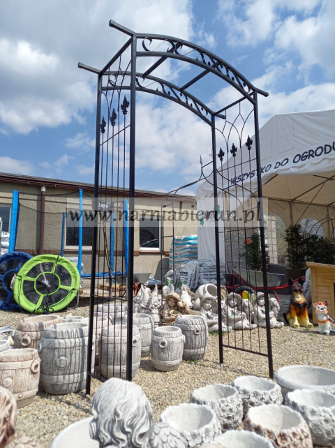 Pergola ogrodowa 215 cm metalowa róże łuk solidna pnącza kwiaty ogród Pergola ogrodowa 215 cm metalowa róże łuk solidna pnącza kwiaty ogród
