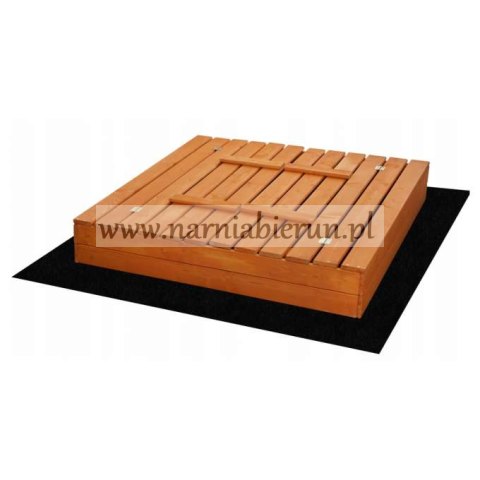 Piaskownica drewniana impregnowana zamykana 120 cm +gratis
