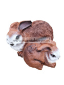 Figurka ogrodowa Zajączek zajączki 18 cm