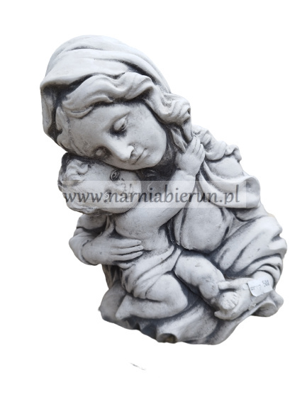 Figurka betonowa MARYJA Z DZIECIĄTKIEM 25 cm Figurka betonowa MARYJA Z DZIECIĄTKIEM 25 cm