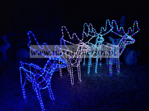 Renifer świecący LED 120 cm 4 kolory - PROMOCJA ŚWIĄTECZNA Renifer świecący LED 120 cm 4 kolory - PROMOCJA ŚWIĄTECZNA