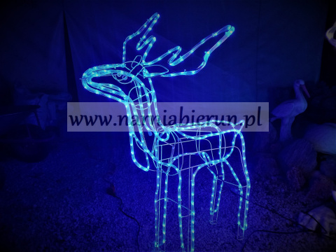 Renifer świecący LED 120 cm 4 kolory - PROMOCJA ŚWIĄTECZNA Renifer świecący LED 120 cm 4 kolory - PROMOCJA ŚWIĄTECZNA