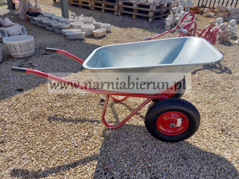 Taczka ogrodowa budowlana ocynkowana 140 l Taczka ogrodowa budowlana ocynkowana 140 l
