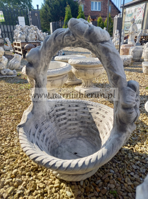 Donica Doniczka KOSZ KOSZYK Trzy Kwiaty 60 cm Donica Doniczka KOSZ KOSZYK Trzy Kwiaty 60 cm