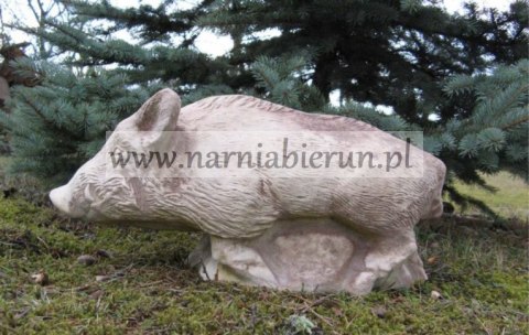 Figurka ogrodowa betonowa DZIK h20 Figurka ogrodowa betonowa DZIK h20
