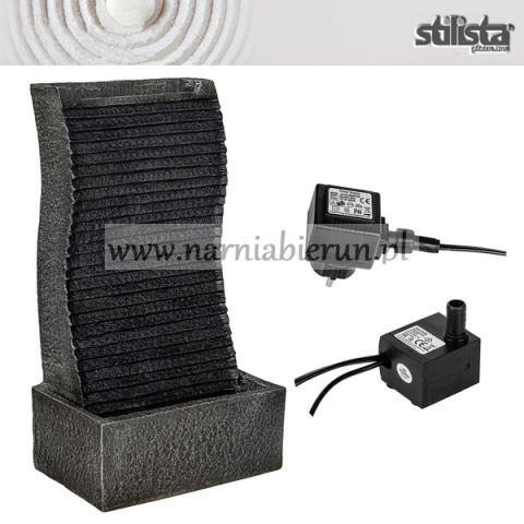 FONTANNA KASKADA OGRODOWA WODOSPAD 3 LED + POMPA FONTANNA KASKADA OGRODOWA WODOSPAD 3 LED + POMPA