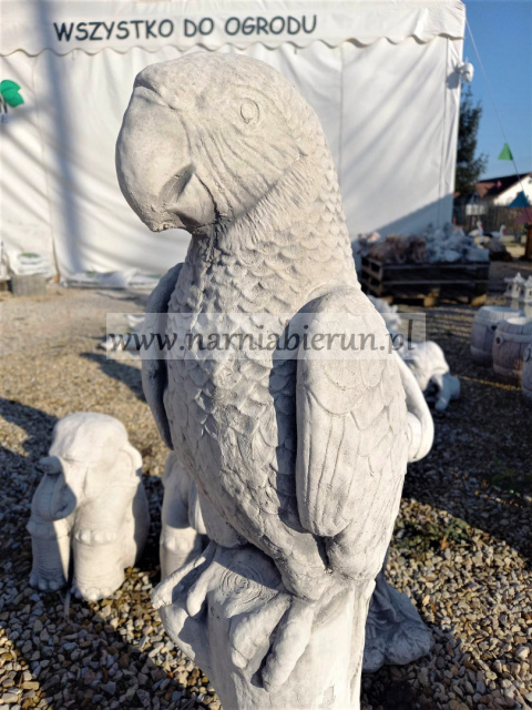 Figurka betonowa PAPUGA ARA 87 cm Figurka betonowa PAPUGA ARA 87 cm