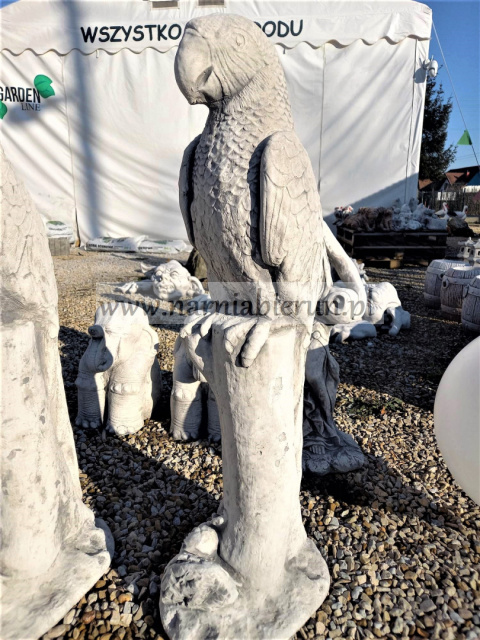 Figurka betonowa PAPUGA ARA 87 cm Figurka betonowa PAPUGA ARA 87 cm