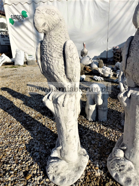 Figurka betonowa PAPUGA ARA 87 cm Figurka betonowa PAPUGA ARA 87 cm