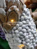 Figurka Bożonarodzeniowy Choinka LED 18x18x47cm
