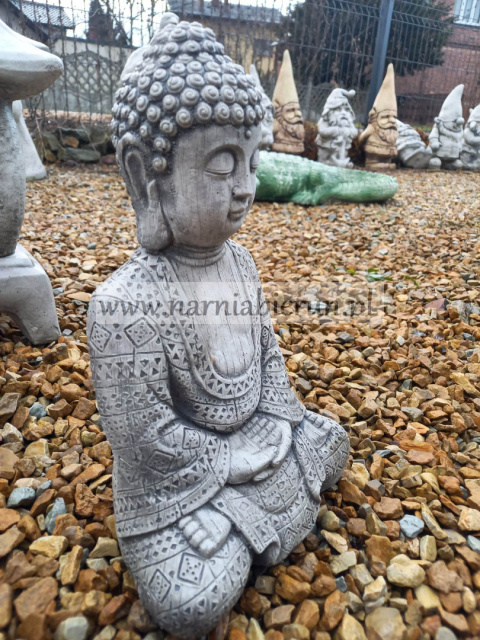 Figurka betonowa MEDYTUJĄCA BUDDA ZEN 29 cm Figurka betonowa MEDYTUJĄCA BUDDA ZEN 29 cm
