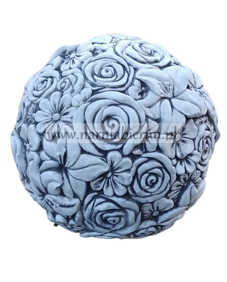 Figurka betonowa KULA Kwiaty 23 cm Figurka betonowa KULA Kwiaty 23 cm
