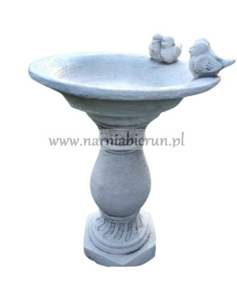 Figurka betonowa POIDŁO ptaki na kolumnie 51 cm