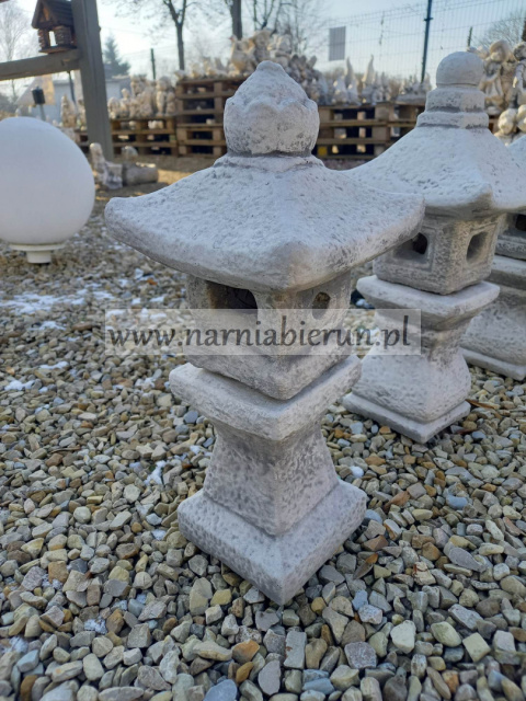 Figurka ogrodowa betonowa Pagoda chińska h36 Figurka ogrodowa betonowa Pagoda chińska h36