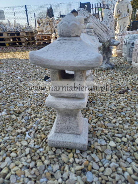 Figurka ogrodowa betonowa Pagoda chińska h36 Figurka ogrodowa betonowa Pagoda chińska h36