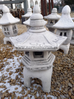 Lampa ogrodowa betonowa Japońska PAGODA H38,5