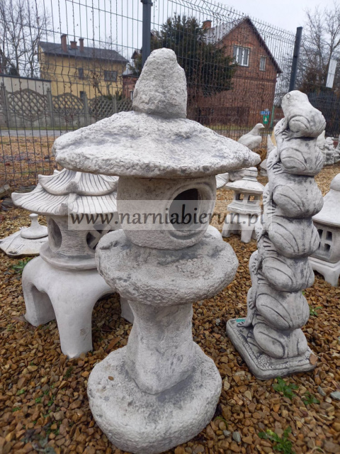 Figurka ogrodowa betonowa Lampa Japońska PAGODA DUŻA H75cm Figurka ogrodowa betonowa Lampa Japońska PAGODA DUŻA H75cm