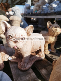 Figurka betonowa PIES BULDOG 28 cm