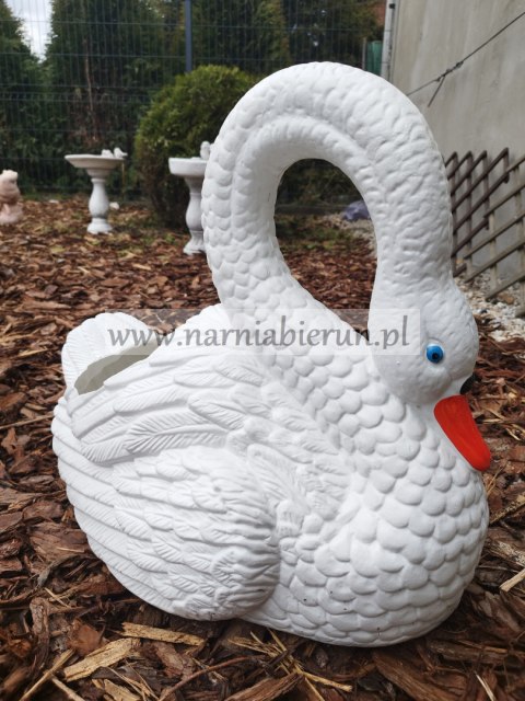 Figurka plastikowa DONICA ŁABĘDŹ DUŻY 50cm Figurka plastikowa DONICA ŁABĘDŹ DUŻY 50cm