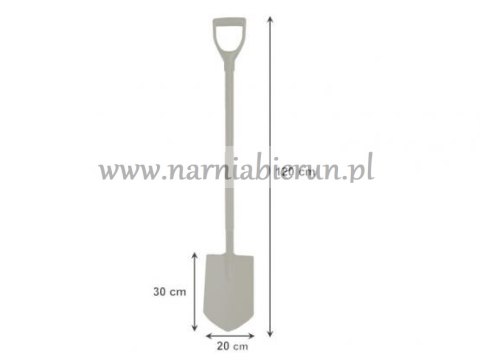 Szpadel ostry z trzonkiem FIBERGLASS 120cm Szpadel ostry z trzonkiem FIBERGLASS 120cm
