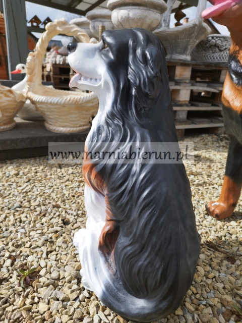 Figurka z żywicy Pies pasterski 53 cm Figurka z żywicy Pies pasterski 53 cm