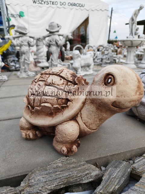 Figurka betonowa ŻÓŁW BAJKOWY 24 cm Figurka betonowa ŻÓŁW BAJKOWY 24 cm