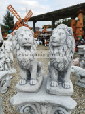 Figurka betonowa LEW SIEDZĄCY 34 cm