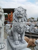 Figurka betonowa LEW SIEDZĄCY 34 cm