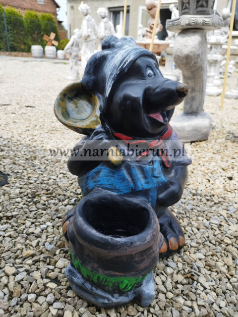 Figurka ogrodowa Kret Krecik Kucharz Figurka ogrodowa Kret Krecik Kucharz