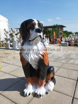 Figurka ogrodowa Berneński pies pasterski