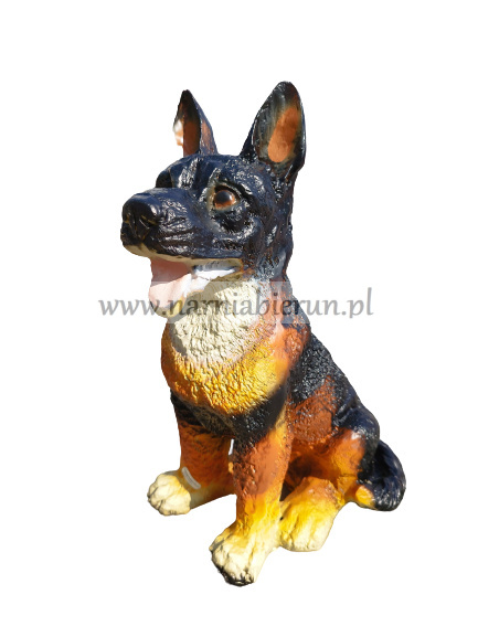 Figurka ogrodowa Pies Owczarek Piesek mały h40 Figurka ogrodowa Pies Owczarek Piesek mały h40
