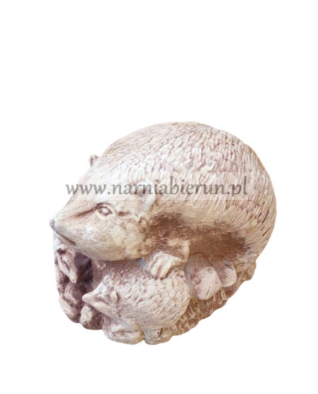 Figurka betonowa JEŻYKI RODZINA JEŻY 15 cm Figurka betonowa JEŻYKI RODZINA JEŻY 15 cm