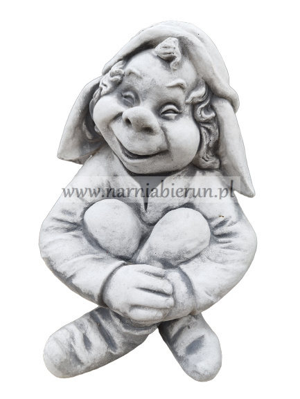 Figurka betonowa TROLL KRASNOLUDEK KRASNAL SKRZAT W CZAPCE H27 Figurka betonowa TROLL KRASNOLUDEK KRASNAL SKRZAT W CZAPCE H27