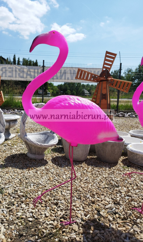 Figurka plastikowa Flaming duży do wbicia H100 Figurka plastikowa Flaming duży do wbicia H100