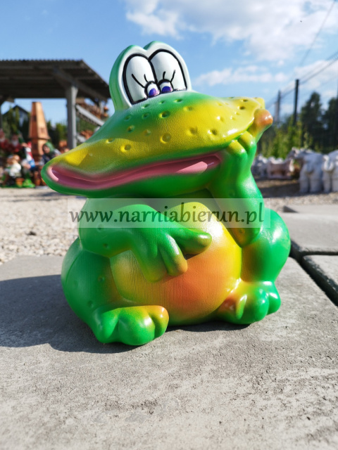 Żaba żabka figurka plastikowa Żaba żabka figurka plastikowa