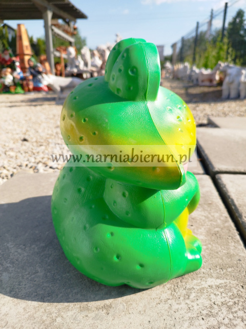 Żaba żabka figurka plastikowa Żaba żabka figurka plastikowa