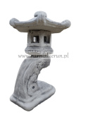 Piękna Lampa Japońska betonowa Pagoda