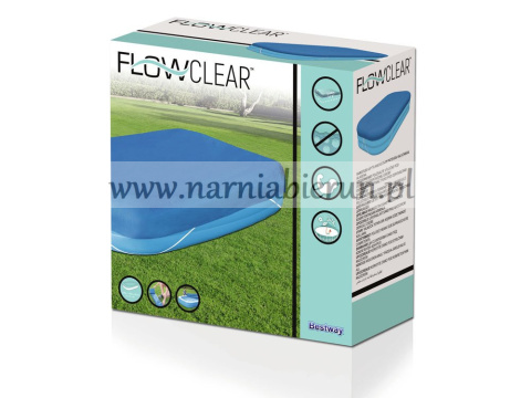 Pokrywa na basen dmuchany Bestway 305x183x56cm Pokrywa na basen dmuchany Bestway 305x183x56cm