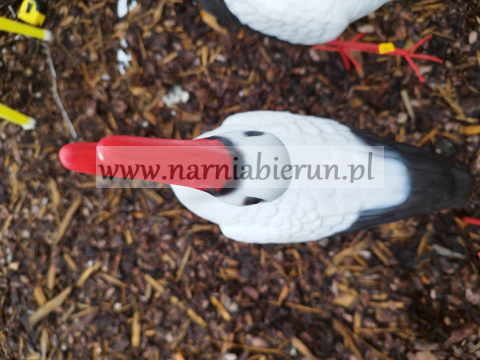 Figurka cermika Bocian klekot H80 Figurka cermika Bocian klekot H80