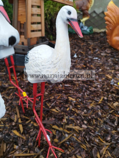 Figurka ceramika Bocian mały h70 Figurka ceramika Bocian mały h70