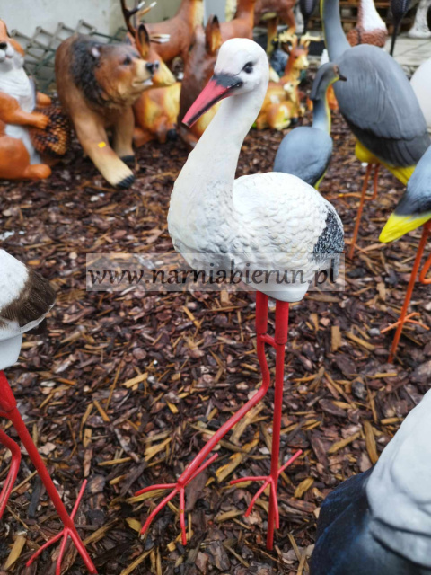 Figurka ceramika Bocian mały h70 Figurka ceramika Bocian mały h70