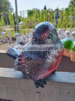 Figurka z ceramiki Ptak Wróbel mały
