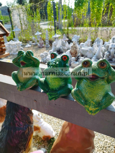 Figurka z ceramiki ŻABA nie mówię Figurka z ceramiki ŻABA nie mówię