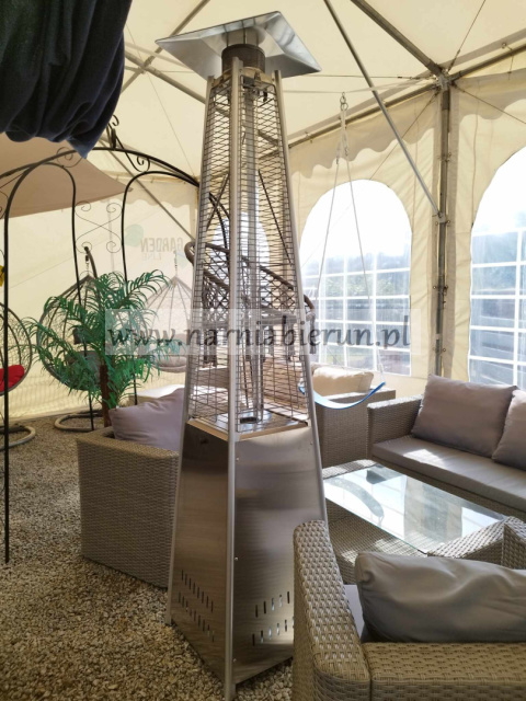Parasol grzewczy gazowy Ogrzewacz Promiennik 227 cm 13 kW Parasol grzewczy gazowy Ogrzewacz Promiennik 227 cm 13 kW