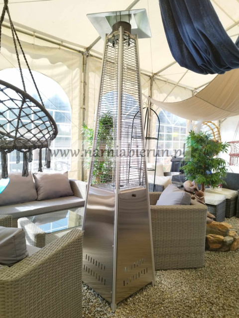 Parasol grzewczy gazowy Ogrzewacz Promiennik 227 cm 13 kW Parasol grzewczy gazowy Ogrzewacz Promiennik 227 cm 13 kW