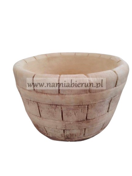Figruka betonowa Doniczka Donica wiaderko WIADRO 30 cm Figruka betonowa Doniczka Donica wiaderko WIADRO 30 cm