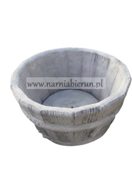 Donica betonowa Doniczka wiaderko fi 35 cm