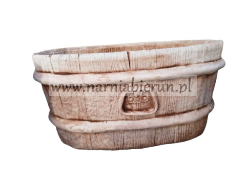 Donica betonowa Doniczka cebrzyk 50 cm Donica betonowa Doniczka cebrzyk 50 cm